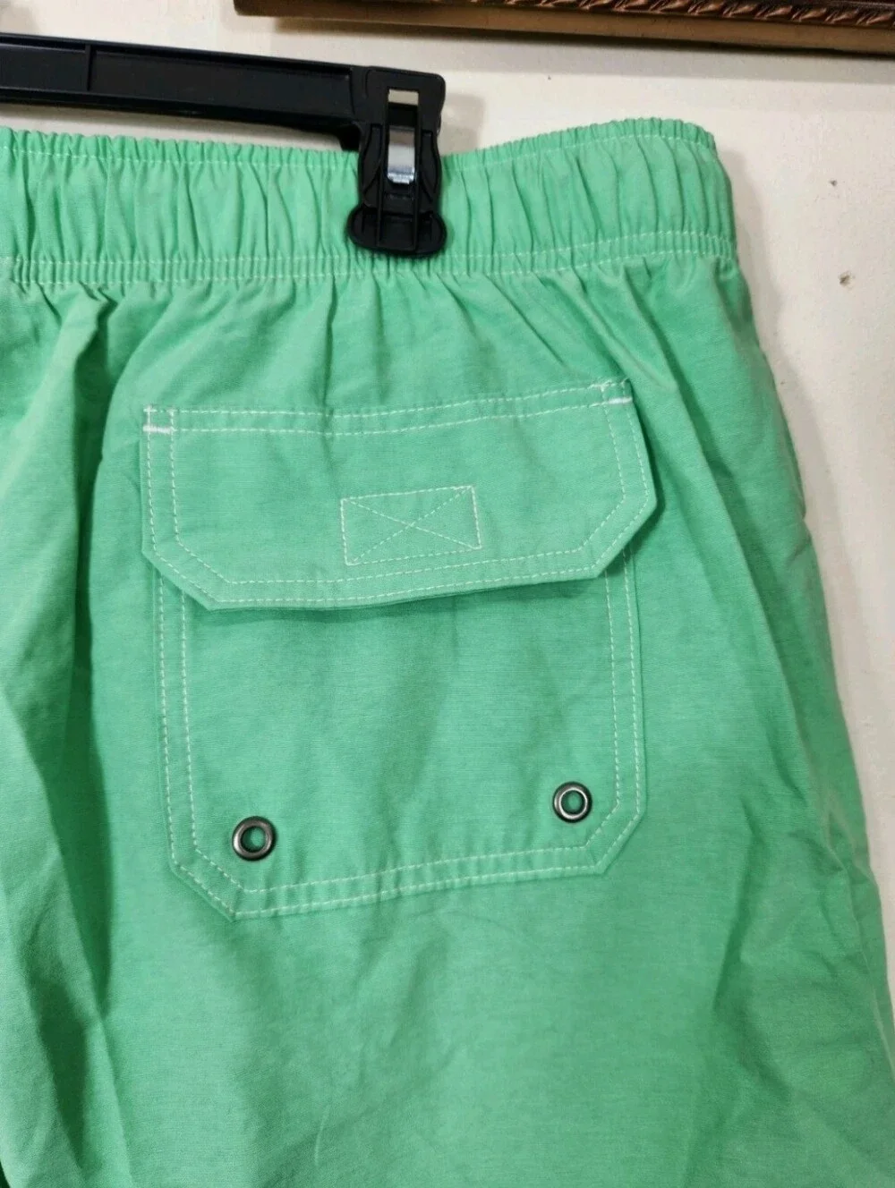 Roundtree & Yorke Mens  Size XL Lime Green  Trunks Lined Swim Shorts NWT 30